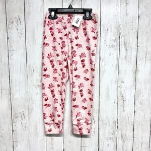 Hill House Pants Kids Sz 3-4Y The Tiny PJ Pants Love Letters Valentine Pink NWT